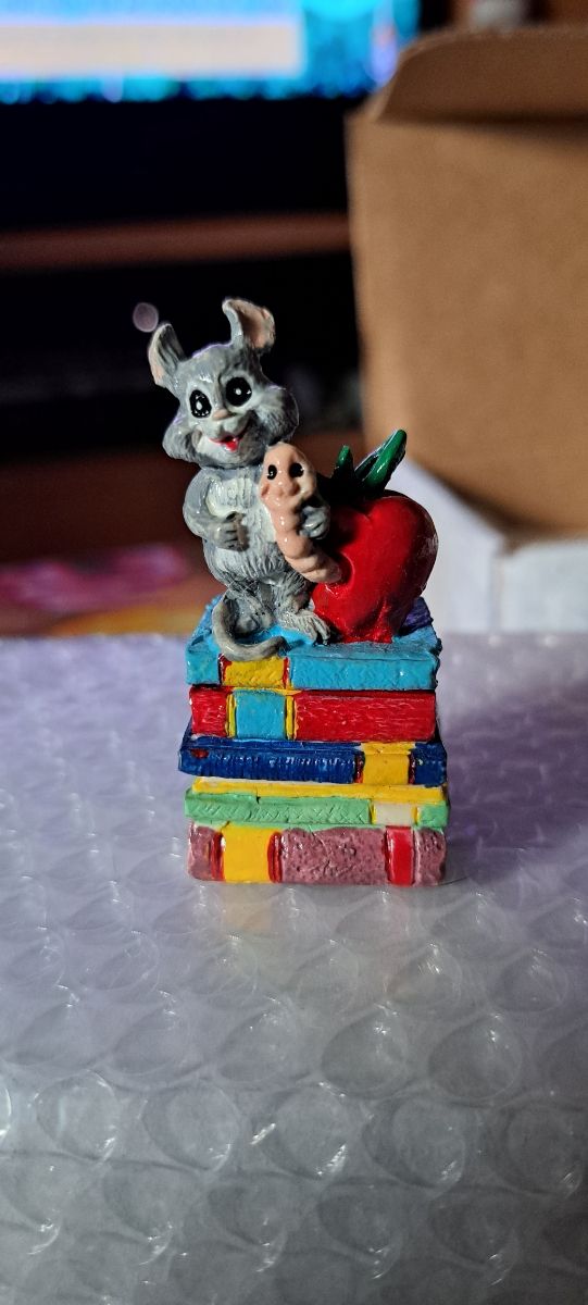 DEDAL---Figura ratón vintage Enesco