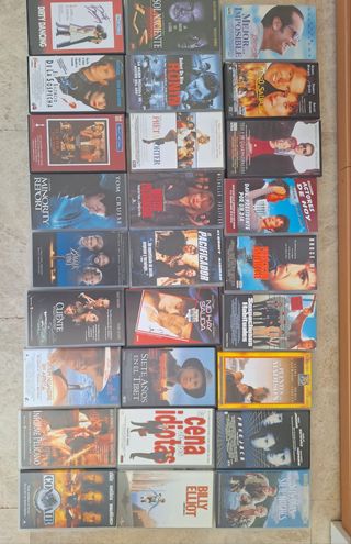 Lote VHS: 38 películas acción, drama, comedia...
