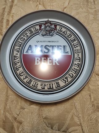 Vassoio amstel beer