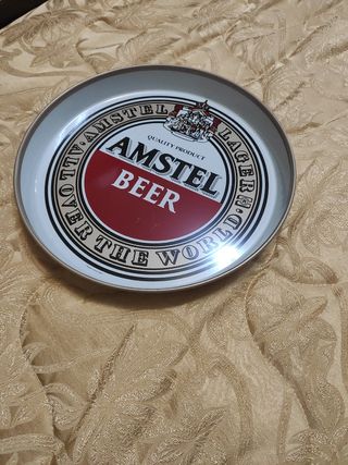 Vassoio amstel beer
