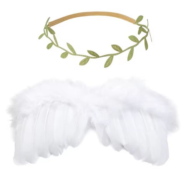 Disfraz Alas de ángel bebé fotografía