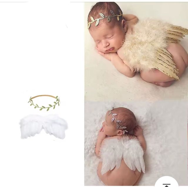 Disfraz Alas de ángel bebé fotografía