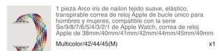 correas compatibles para reloj Apple Watch 42mm