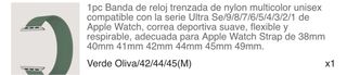 correas compatibles para reloj Apple Watch 42mm