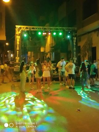 aquiler disco movil sonido iluminacion