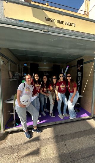 aquiler disco movil sonido iluminacion