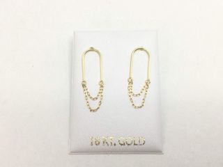 pendientes oro 18k
