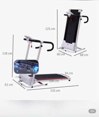 Cinta correr plegable marca homcom