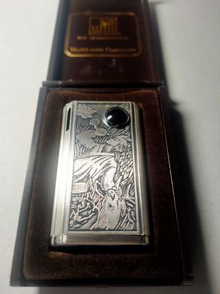 ENCENDEDOR ELÉCTRICO WIN. CHAPADO PLATA. VINTAGE