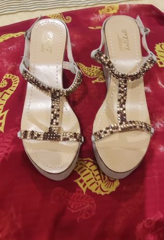 Sandalias de cuñas