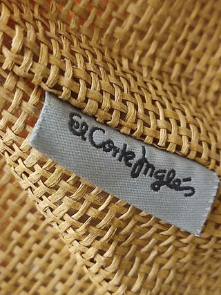 Bolsa playa - Rosa y marrón claro 