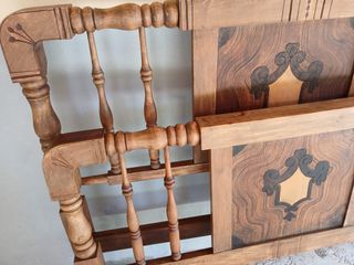 Cabecero y piecero de cama antigua 