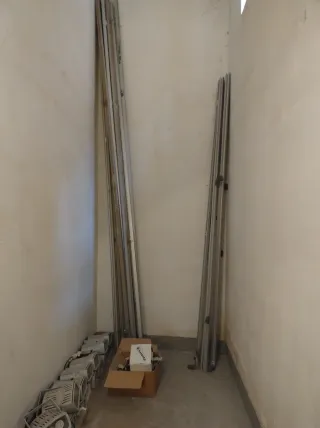 Letto con rete a doghe 90x200