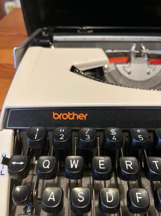 Máquina escribir Brother Deluxe 250TRA