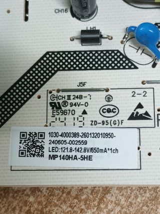 MP140HA-5HE, HAIER H50K85SEU, NUEVA, (ref-77)