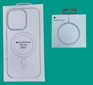 Funda Apple iPhone 16 Pro Max + Cargador MagSafe