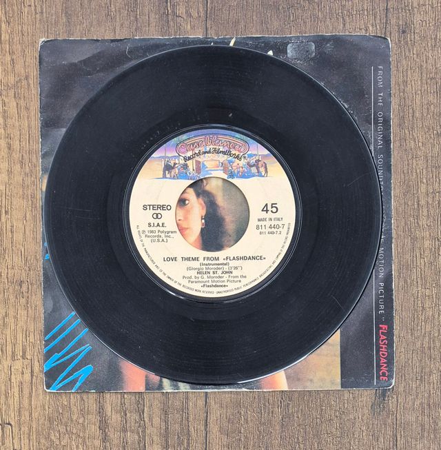 Irene Cara - What a Feeling disco vinile 45 giri