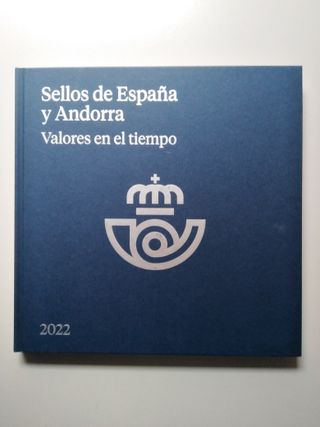 LIBRO DE SELLOS DE CORREOS DE ESPAÑA Y ANDORRA
