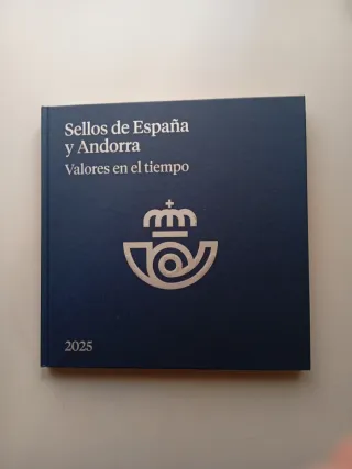 LIBRO DE SELLOS DE CORREOS DE ESPAÑA Y ANDORRA