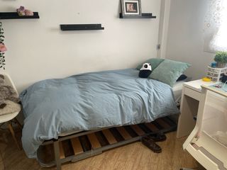 Cama nido doble para dormitorio juvenil o infantil