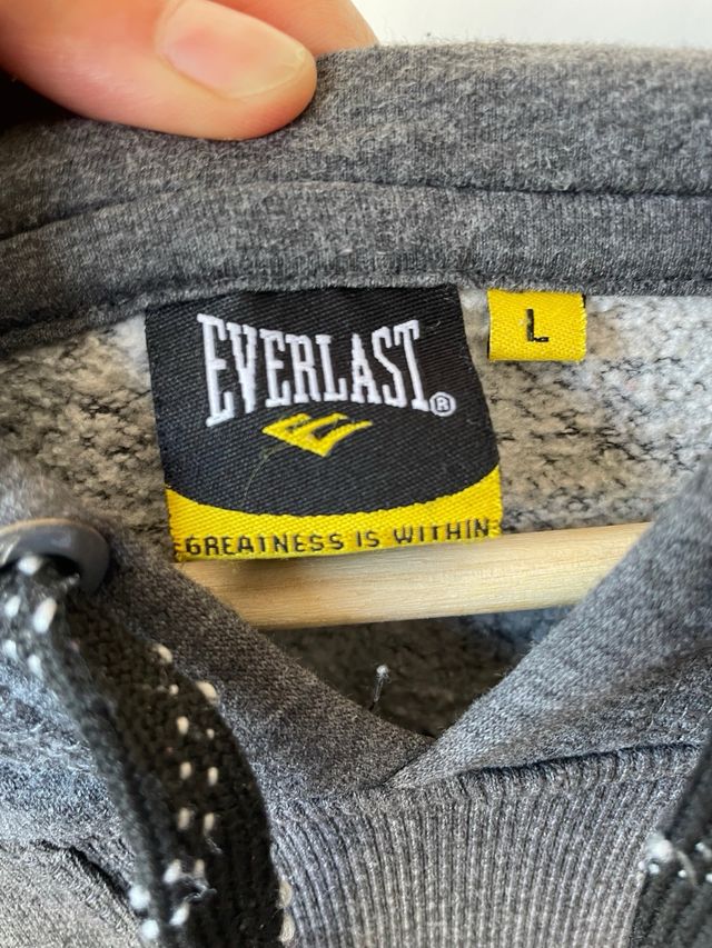 Sudadera Everlast gris Talla L