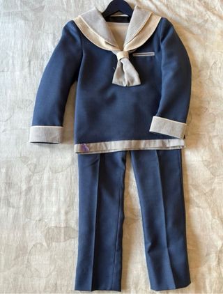 Traje comunión niño - azul marino