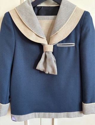 Traje comunión niño - azul marino