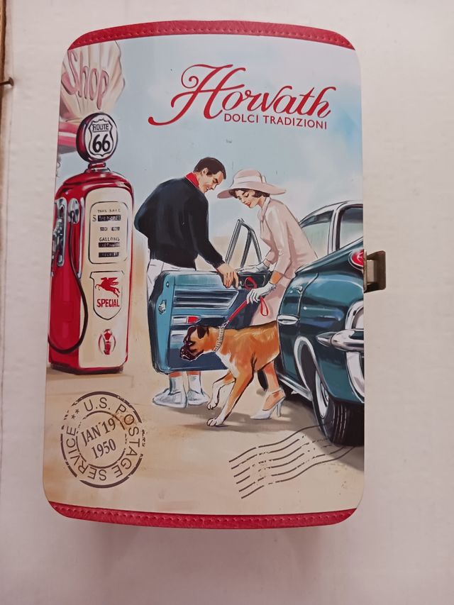 Cofanetto scatola in latta