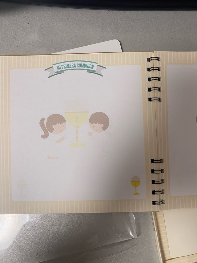 Libro de firmas de Comunión