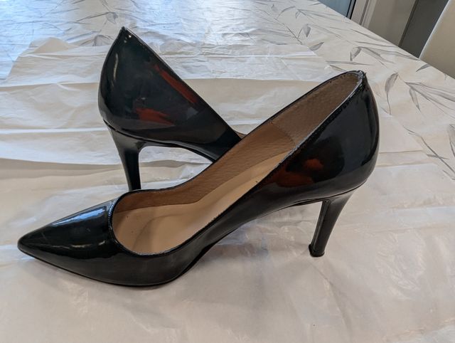 Zapatos Zendra negros de tacón