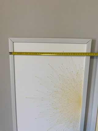 Coppia, set di quadri astratti oro-bianco