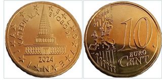MONETA 10 C SLOVENIA 2024