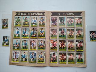 Álbum Liga 1974-1975 Este, Cruyff, Iribar