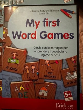 MY FIRST WORD GAMES LIBRO + CD