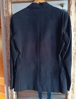 Americana Benetton azul marino - Talla 46. Nueva