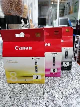 Cartuchos Canon PIXMA nuevos