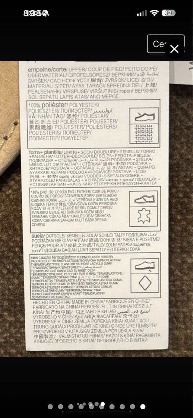 Sandalias beige piel