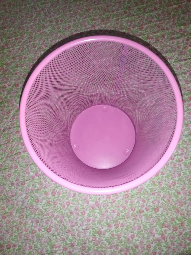 Papelera rosa