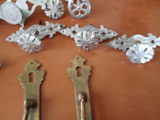 18 Tiradores Muebles Vintage Metal