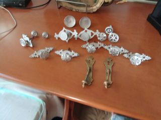 18 Tiradores Muebles Vintage Metal