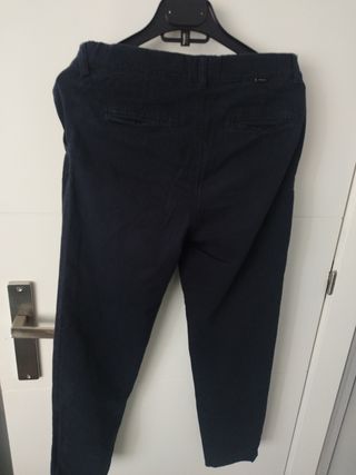 Pantalón Zara niño/a, azul, talla 11_12