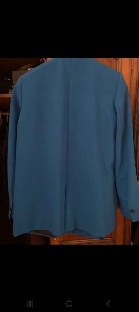 Blazer Zara azul