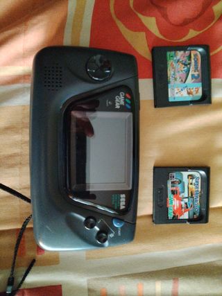 Game gear con dos juegos 