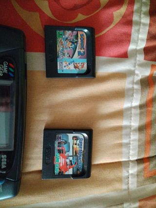 Game gear con dos juegos 