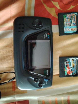 Game gear con dos juegos 