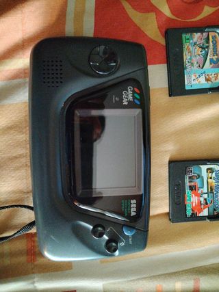 Game gear con dos juegos 