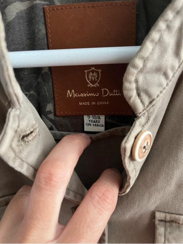 Cazadora Massimo Dutti niña 9-10 años