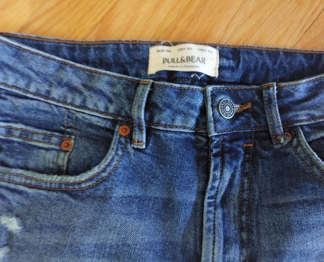 Shorts Vaqueros Pull&Bear rotos