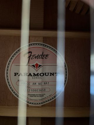 Guitarra Fender PMC 3 Caoba