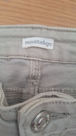 Jeans acampanados Renatta&Go beige